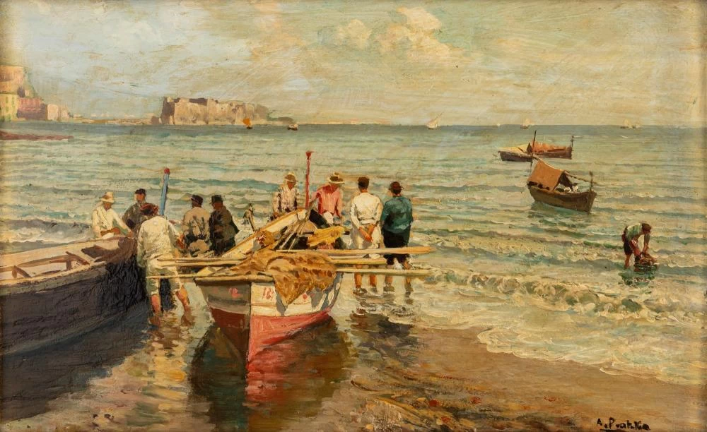 229-Pescatori nel Golfo di Napoli